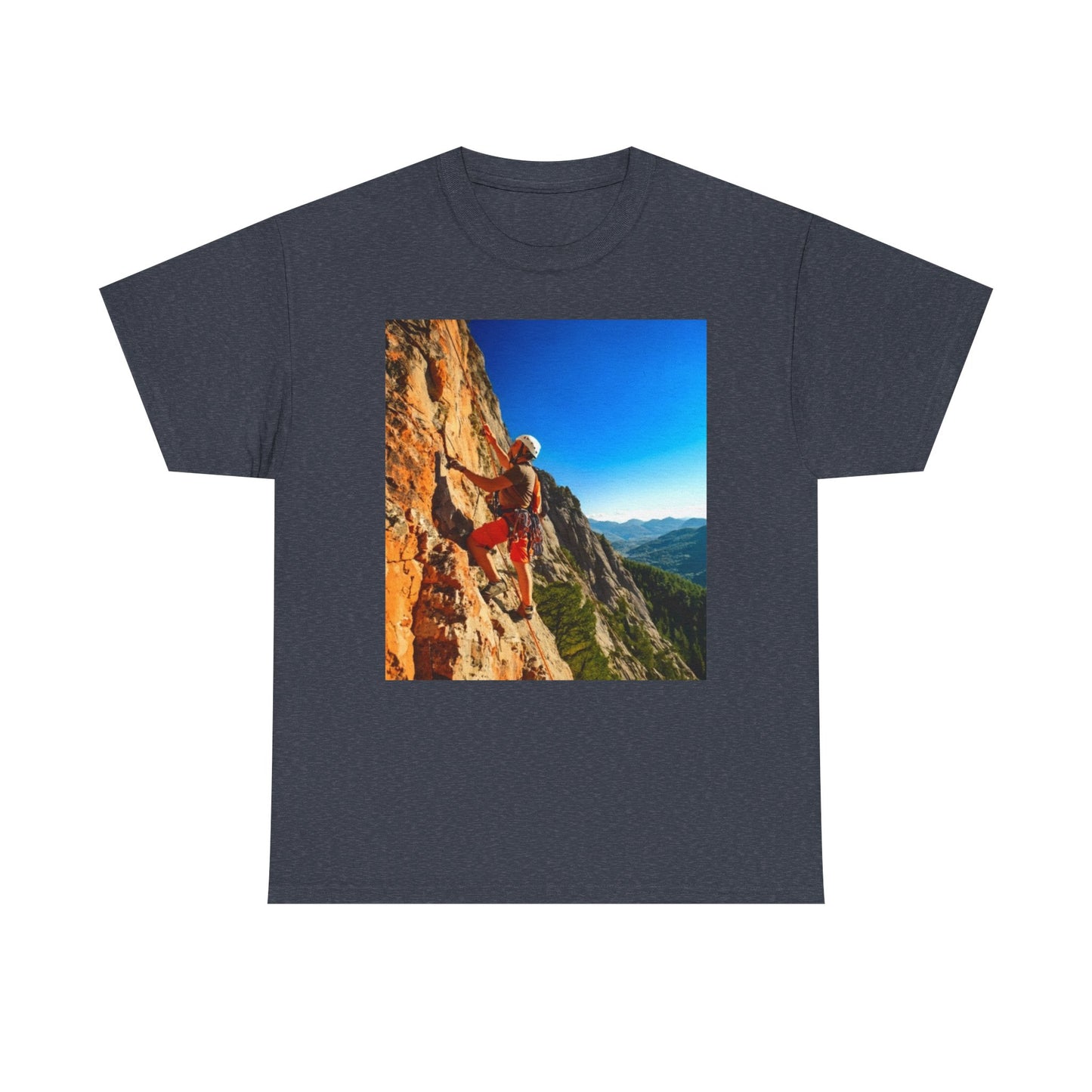Rock climbing Women's Heavy Cotton Tee