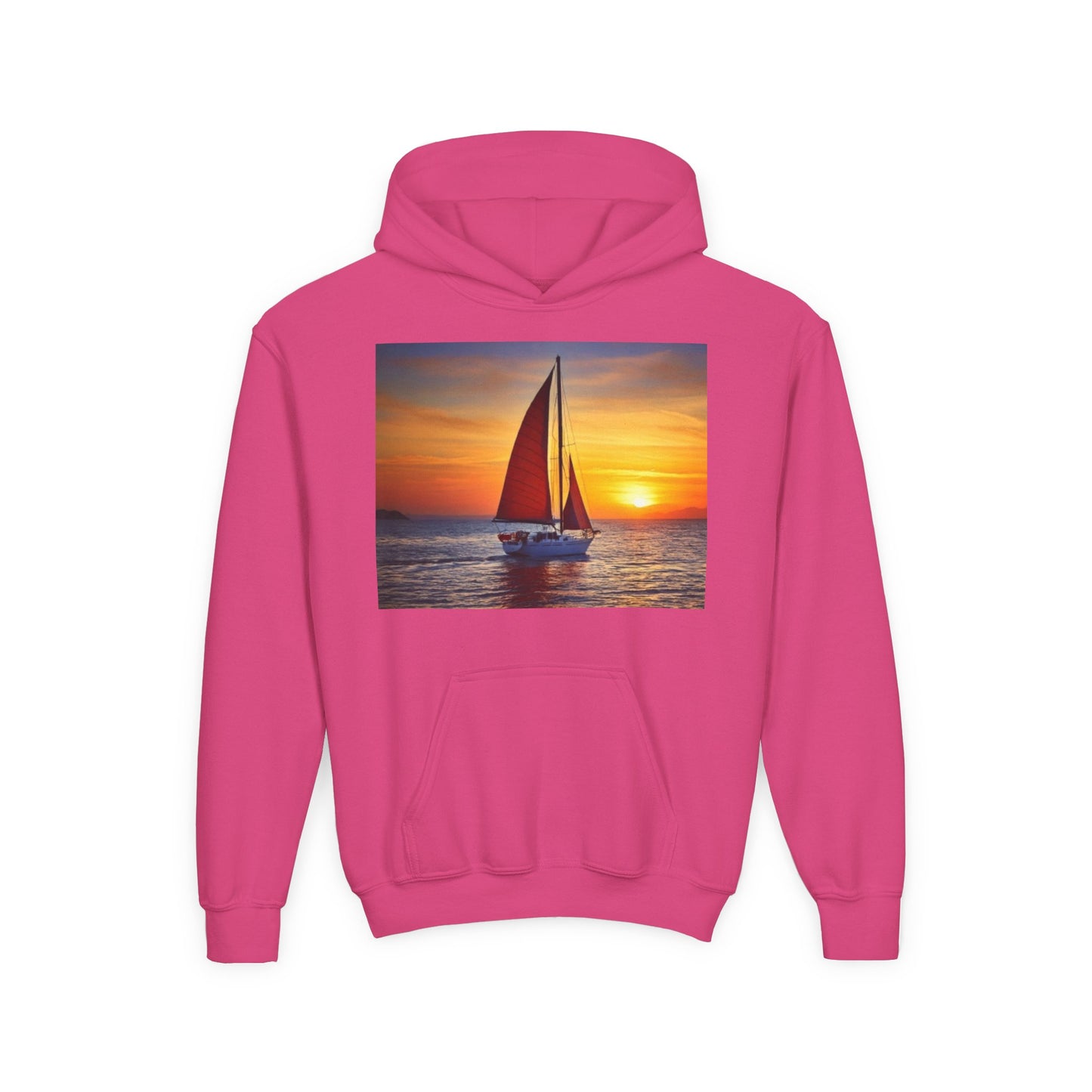 Sailing Youth Hoodie - Heavy Blend Sweatshirt