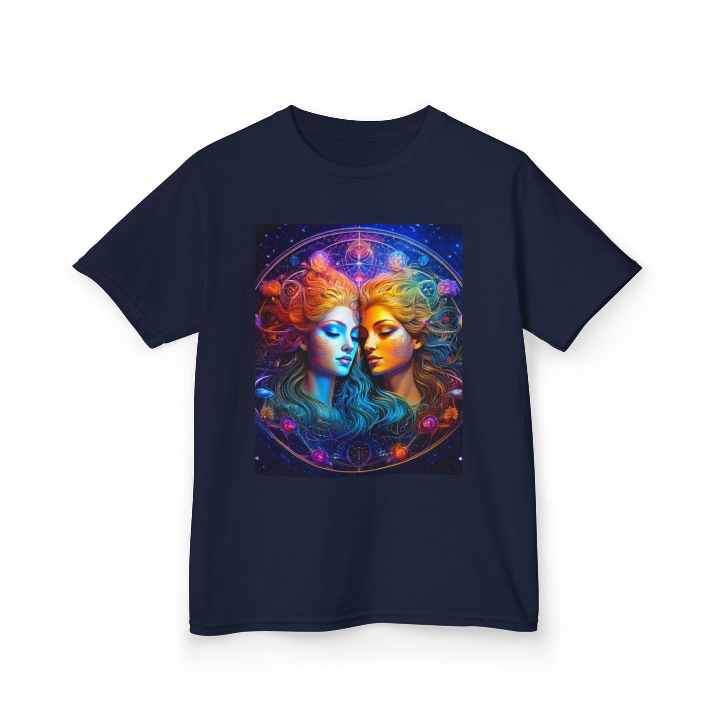 Gemini Horoscope Kids Tee - Cosmic Zodiac T-Shirt for Astrology Lovers, Birthday Gift, Everyday Wear, Reference Guide, Unique Design