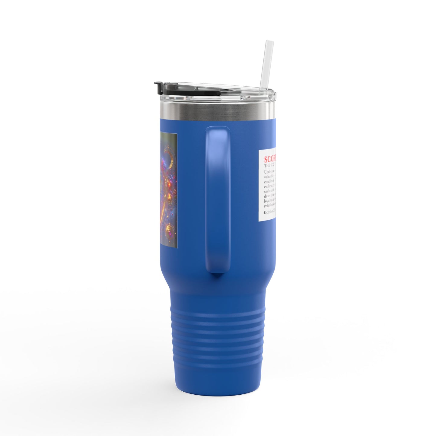 Scorpio Insulated Travel Mug, 40oz, Perfect for Zodiac Fans, Coffee, Tea, Water
