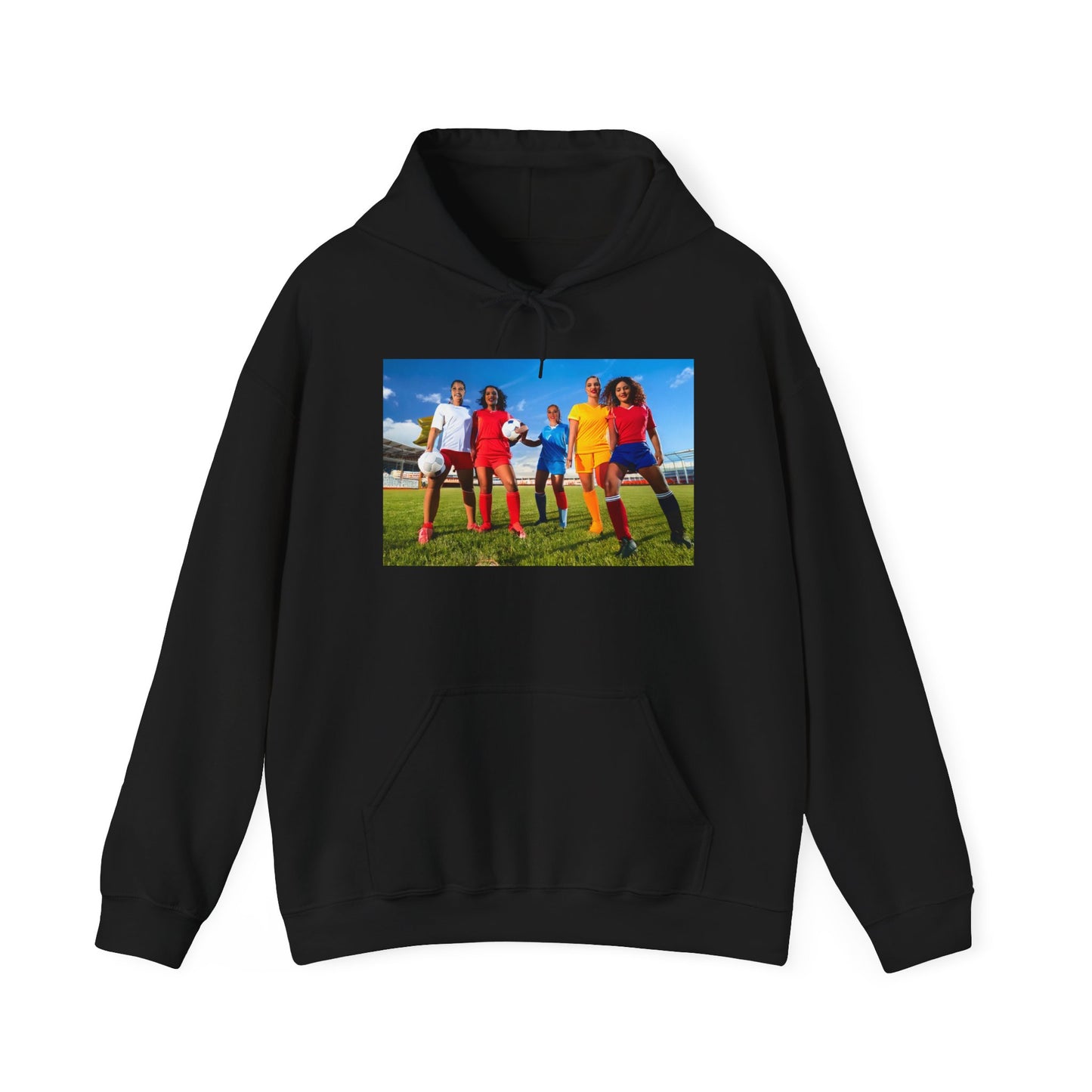 Soccer Squad Unisex Hoodie - Sports Team Vibes