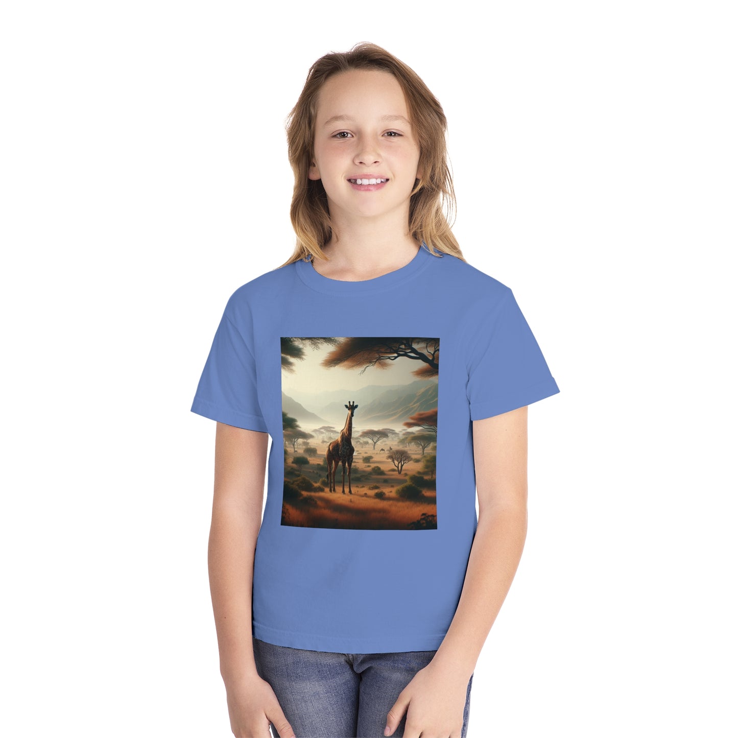 Giraffes Youth Midweight Tee