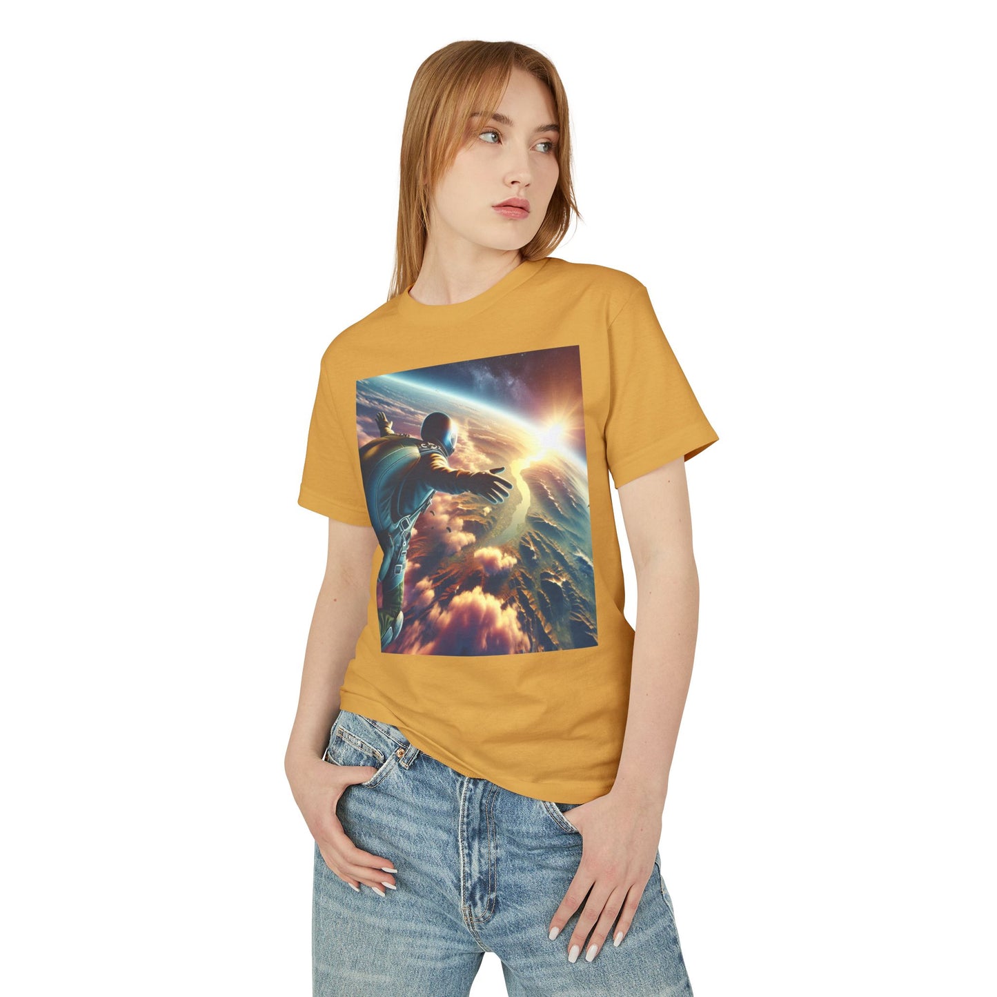 Skydiving Heavyweight Tee - Unisex Garment-Dyed Shirt