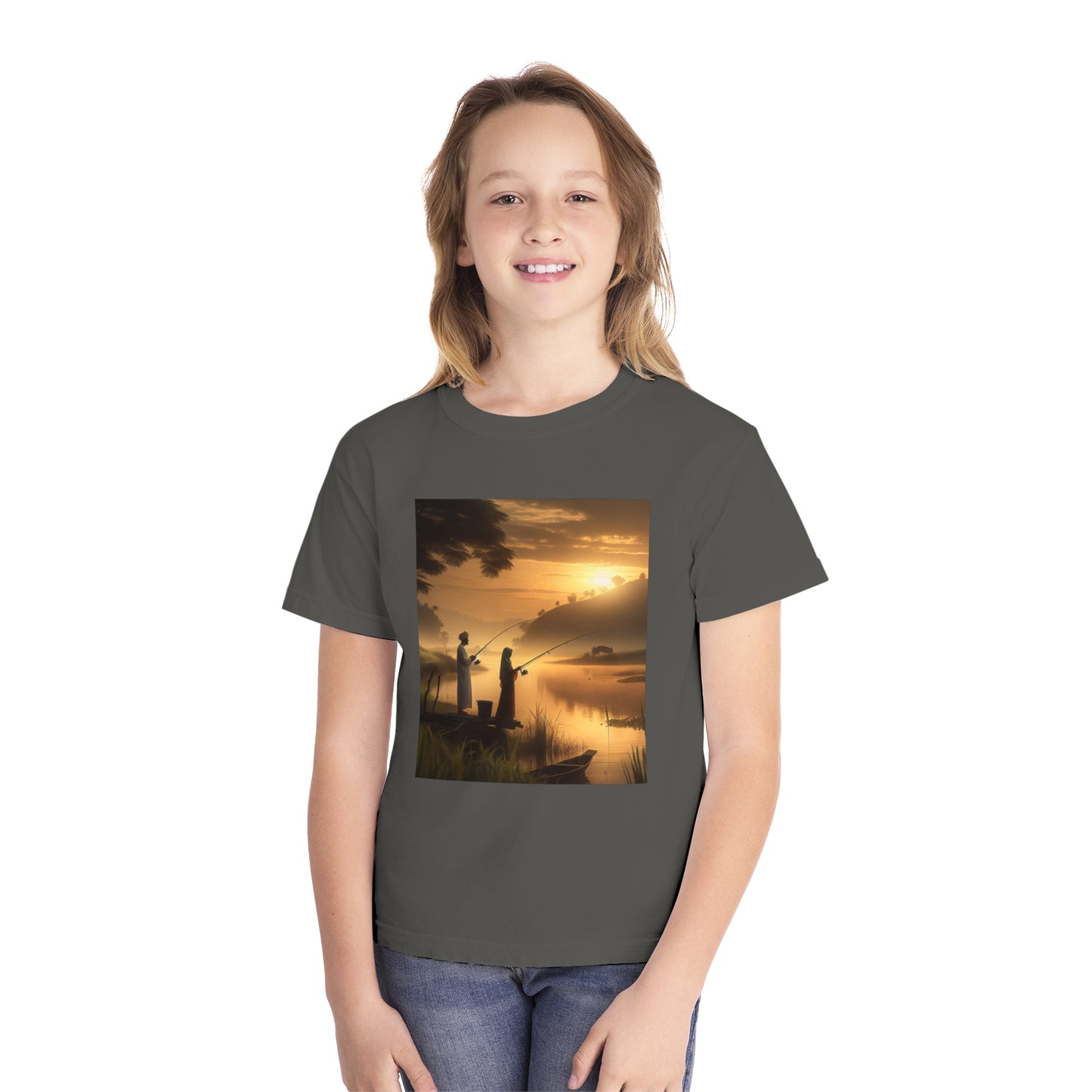 Fishing Youth Midweight Tee