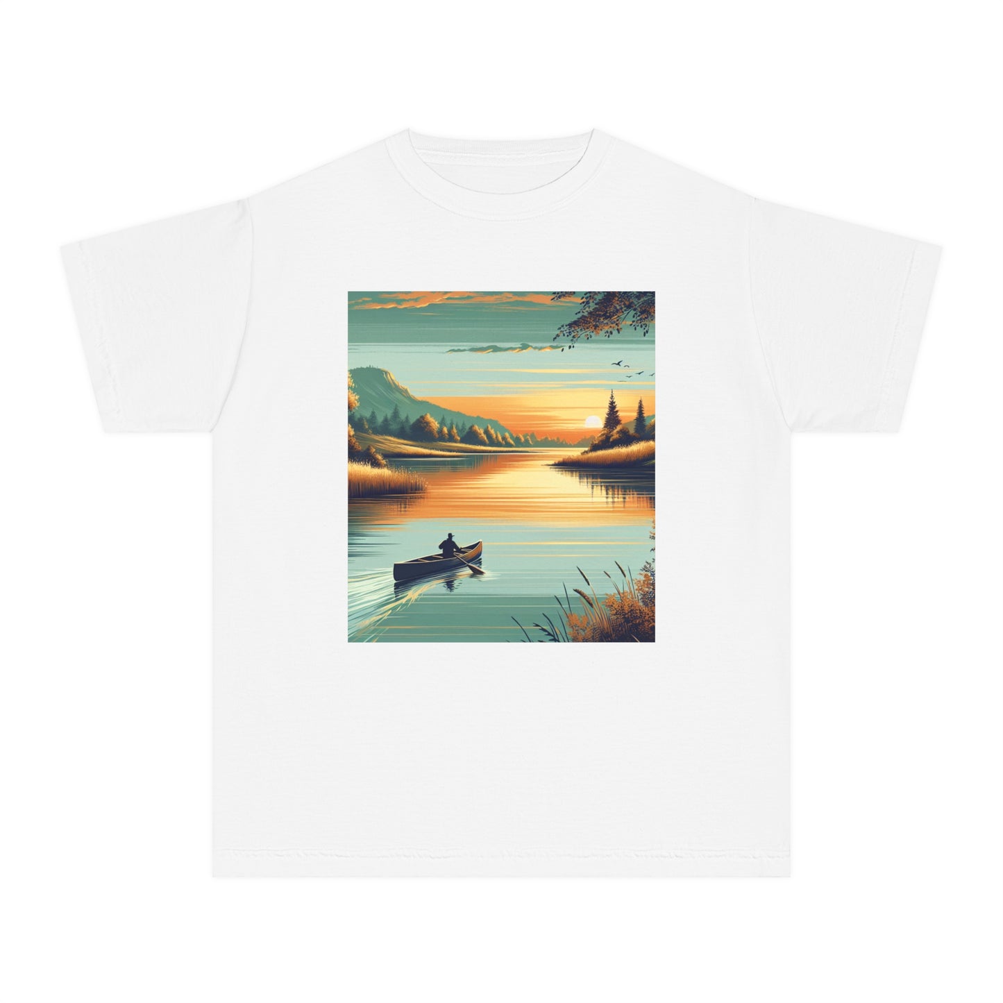 Canoeing Youth Midweight Tee
