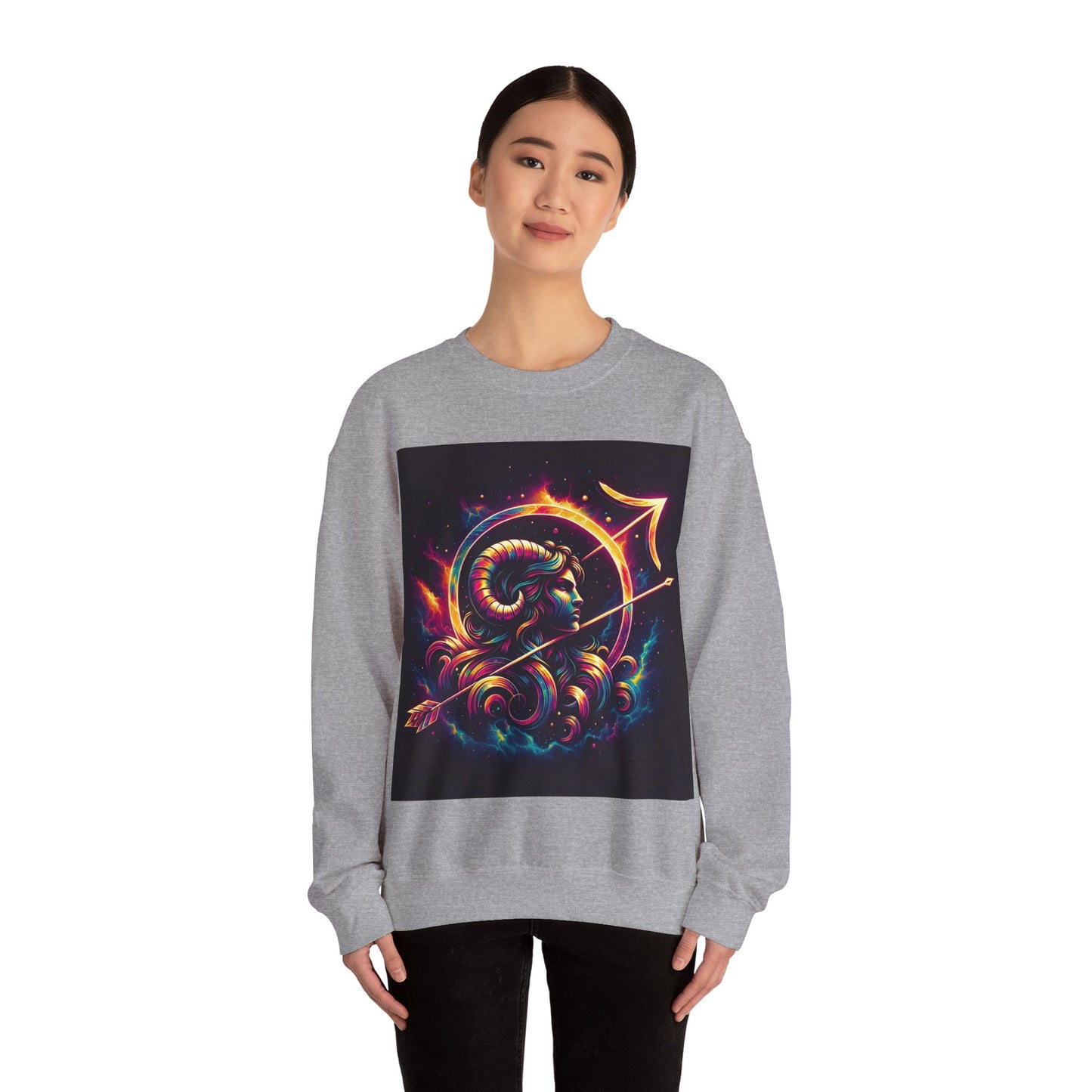 Sagittarius Crewneck Sweatshirt | Zodiac Apparel, Unisex Sweatshirt