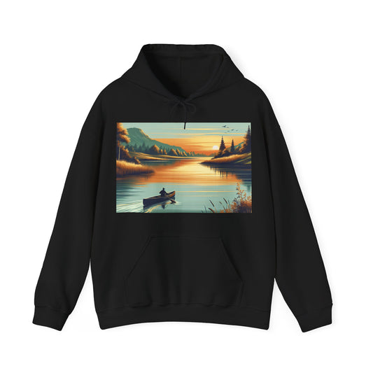 Canoeing Unisex Heavy Blend™ Hooded Sweatshirt