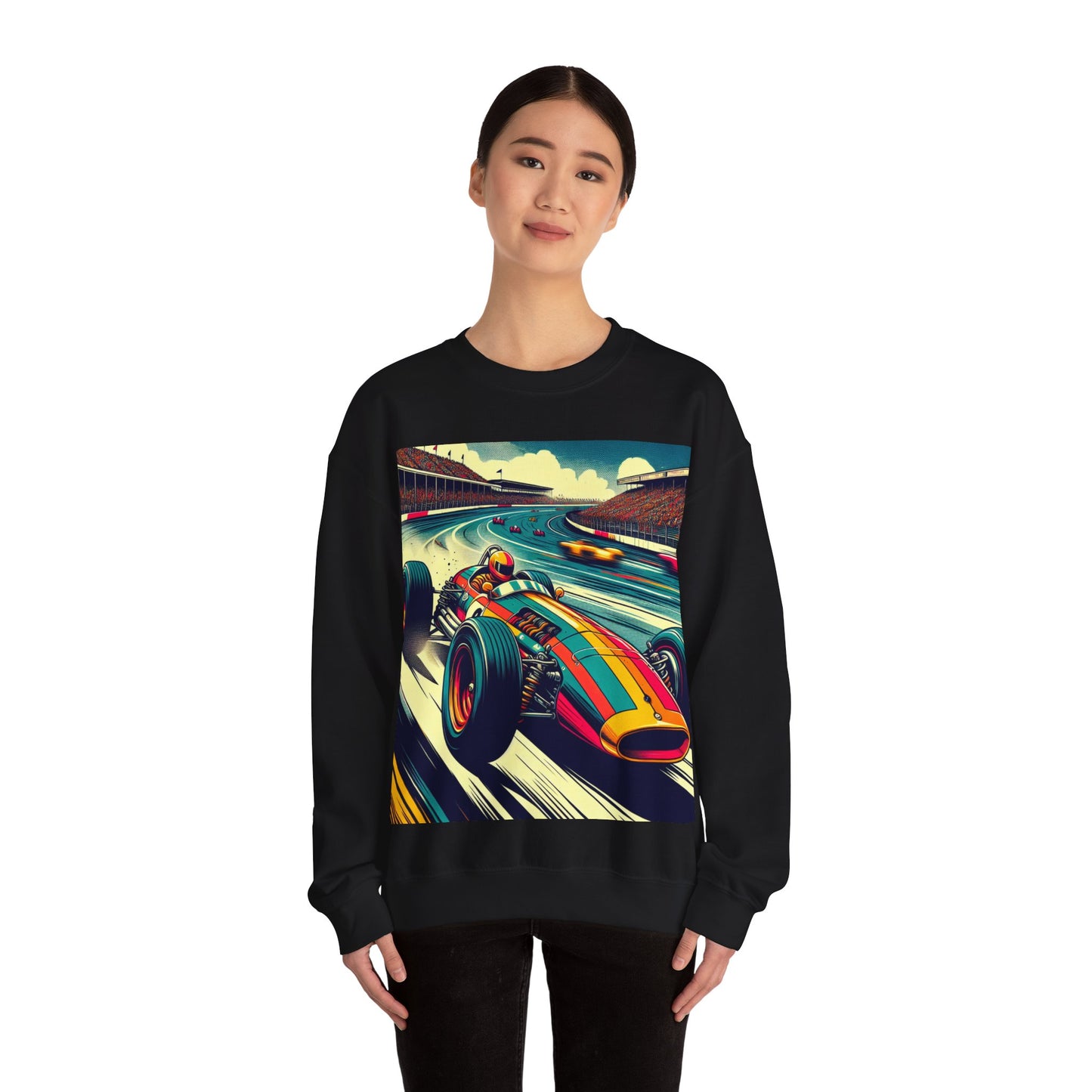 Race Car Crewneck Sweatshirt | Racing Apparel, Unisex Sweatshirt, F1 Gift, Motorsports Clothing, Car Enthusiasts Sweatshirt