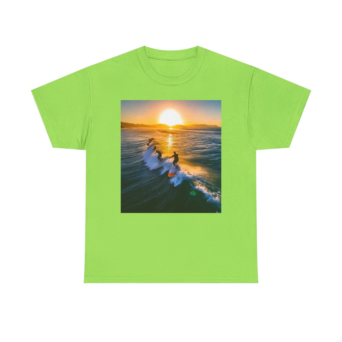 Surfing Women's Heavy Cotton Tee