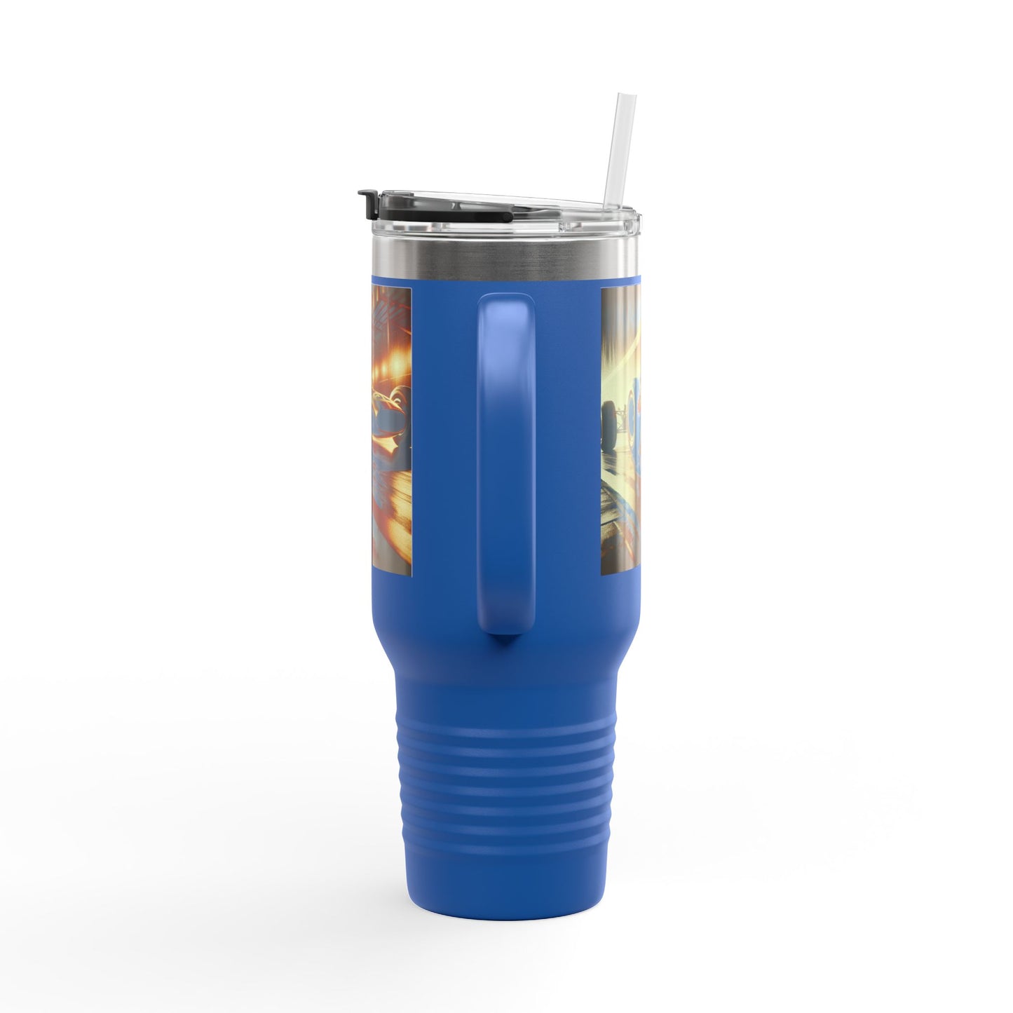 Vintage F1 Insulated Travel Mug, 40oz, Perfect for Fans, Sports Events, Coffee, Tea, Water