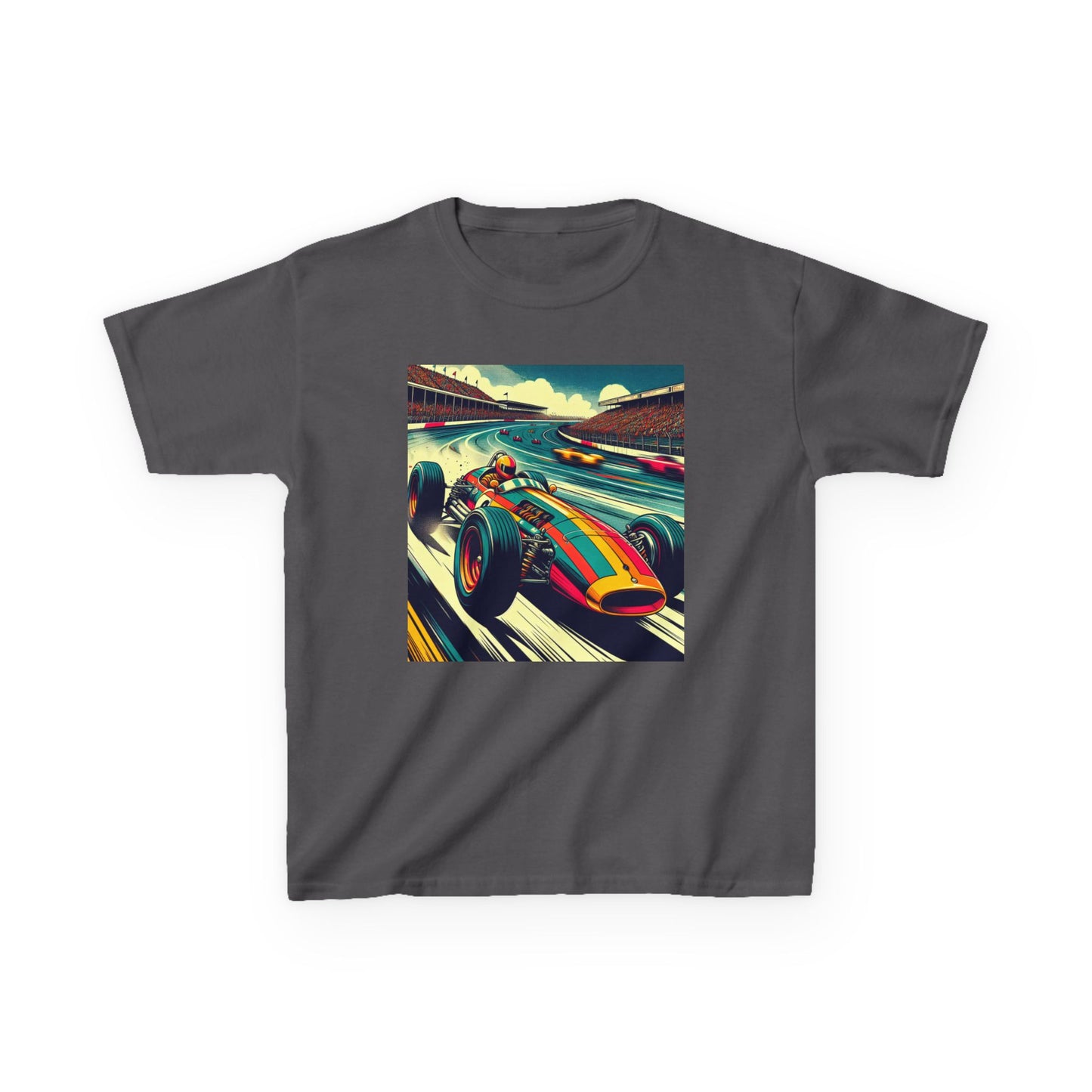 Vintage F1 Kids Tee, Birthday Gift, Everyday Wear, Reference Guide, Unique Design