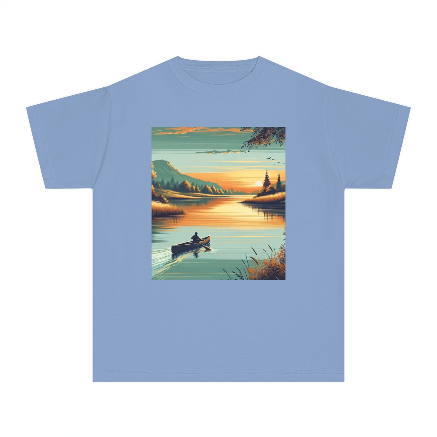 Canoeing Youth Midweight Tee
