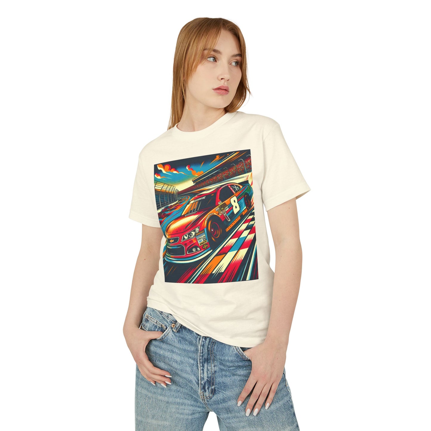 Nascar 22 Heavyweight Tee - Unisex Garment-Dyed Shirt