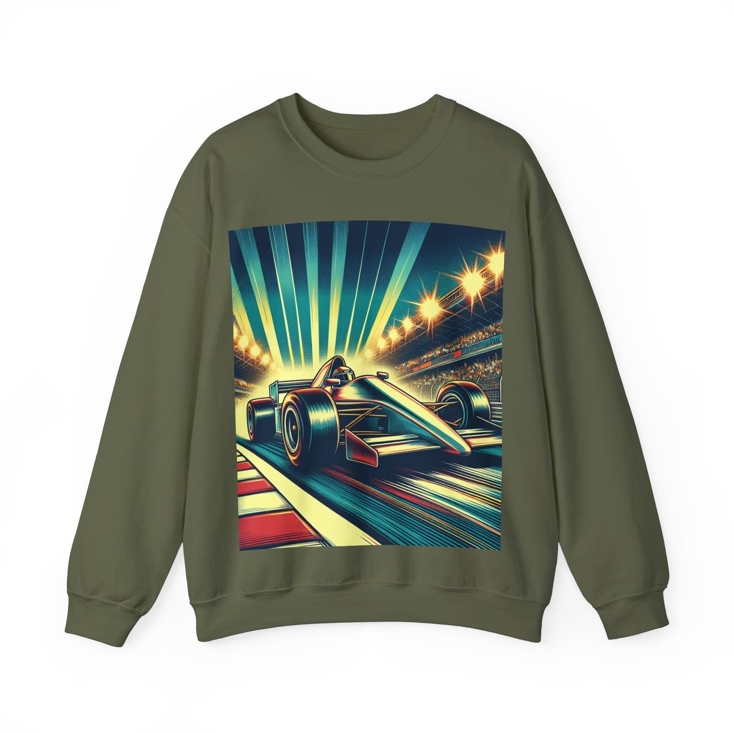 Race Car Crewneck Sweatshirt | Racing Apparel, Unisex Sweatshirt, F1 Gift, Motorsports Clothing, Car Enthusiasts Sweatshirt