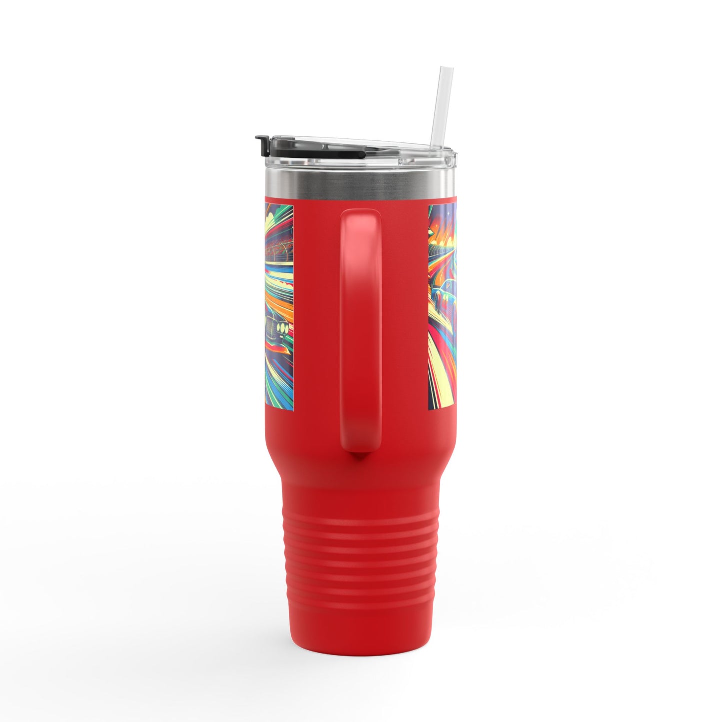 Vintage NASCAR Insulated Travel Mug, 40oz, Perfect for Fans, Sports Events, Coffee, Tea, Water