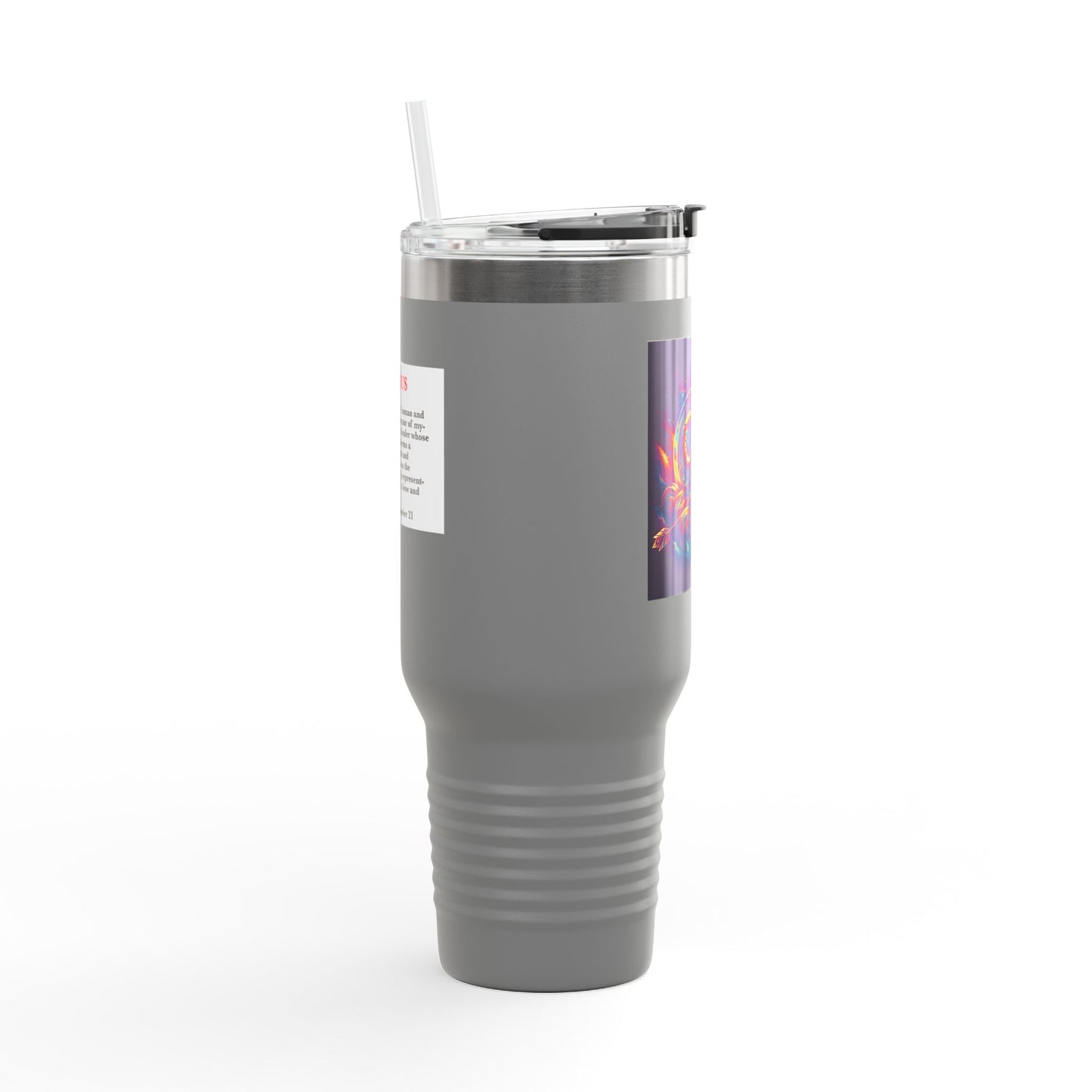 Sagittarius Insulated Travel Mug, 40oz, Perfect for Zodiac Fans, Coffee, Tea, Water