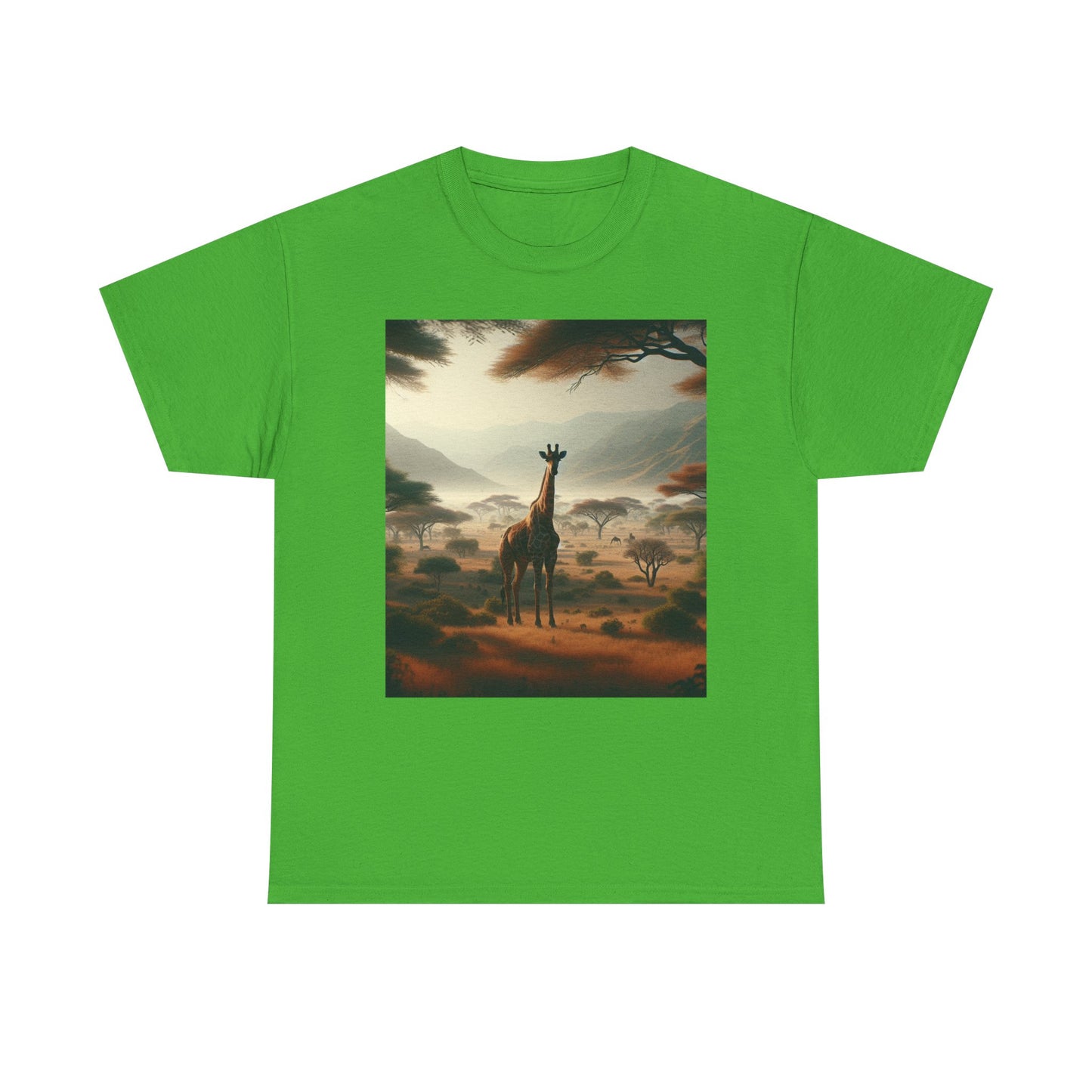 Giraffes Women's Heavy Cotton Tee
