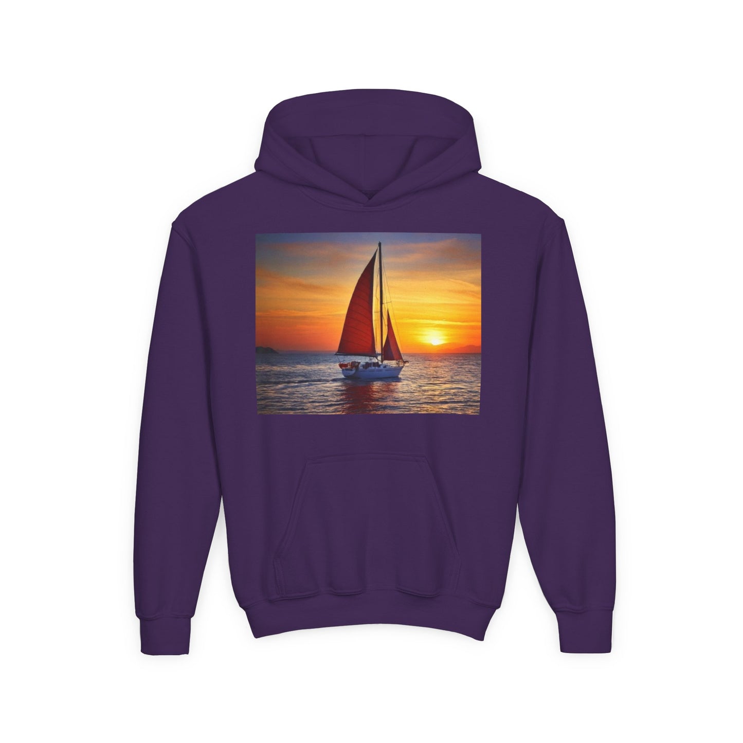 Sailing Youth Hoodie - Heavy Blend Sweatshirt