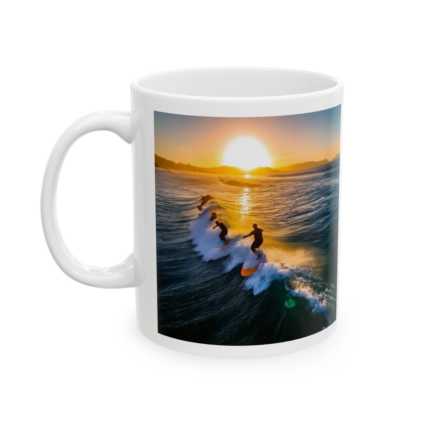 Surfing Ceramic Mug