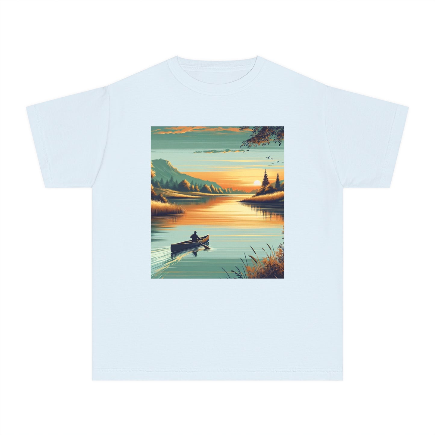 Canoeing Youth Midweight Tee