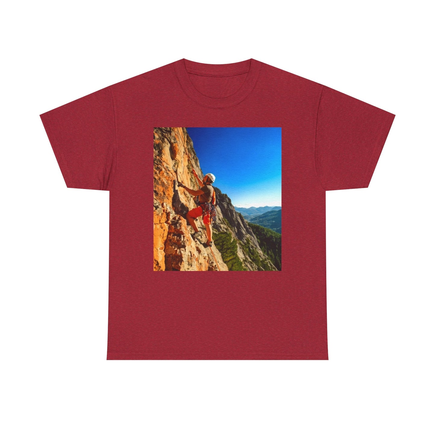 Rock climbing Women's Heavy Cotton Tee