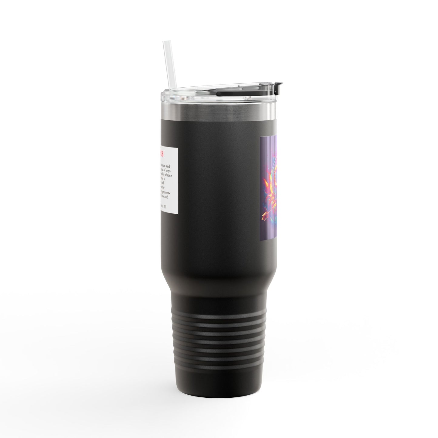 Sagittarius Insulated Travel Mug, 40oz, Perfect for Zodiac Fans, Coffee, Tea, Water