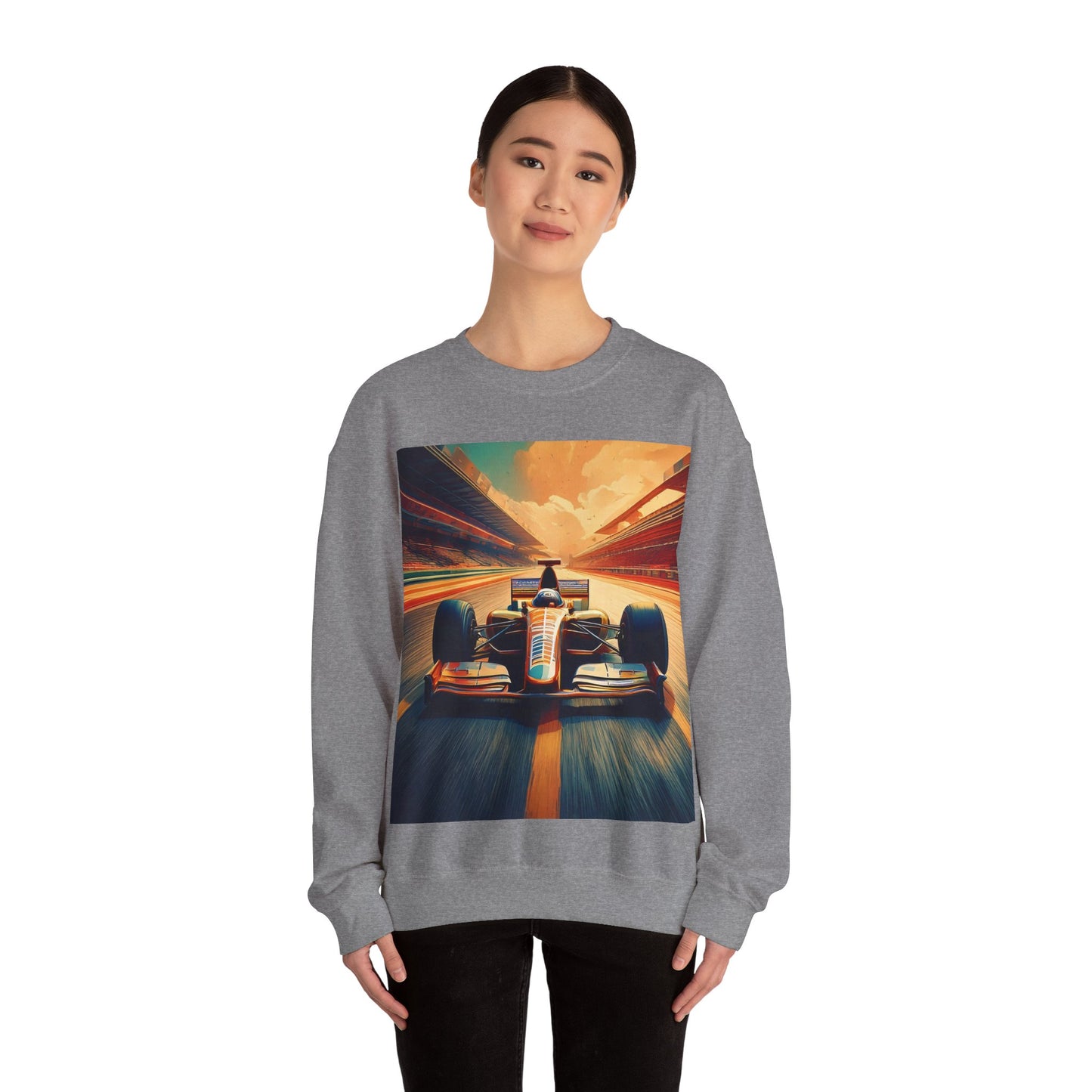 Race Car Crewneck Sweatshirt | Racing Apparel, Unisex Sweatshirt, F1 Gift, Motorsports Clothing, Car Enthusiasts Sweatshirt