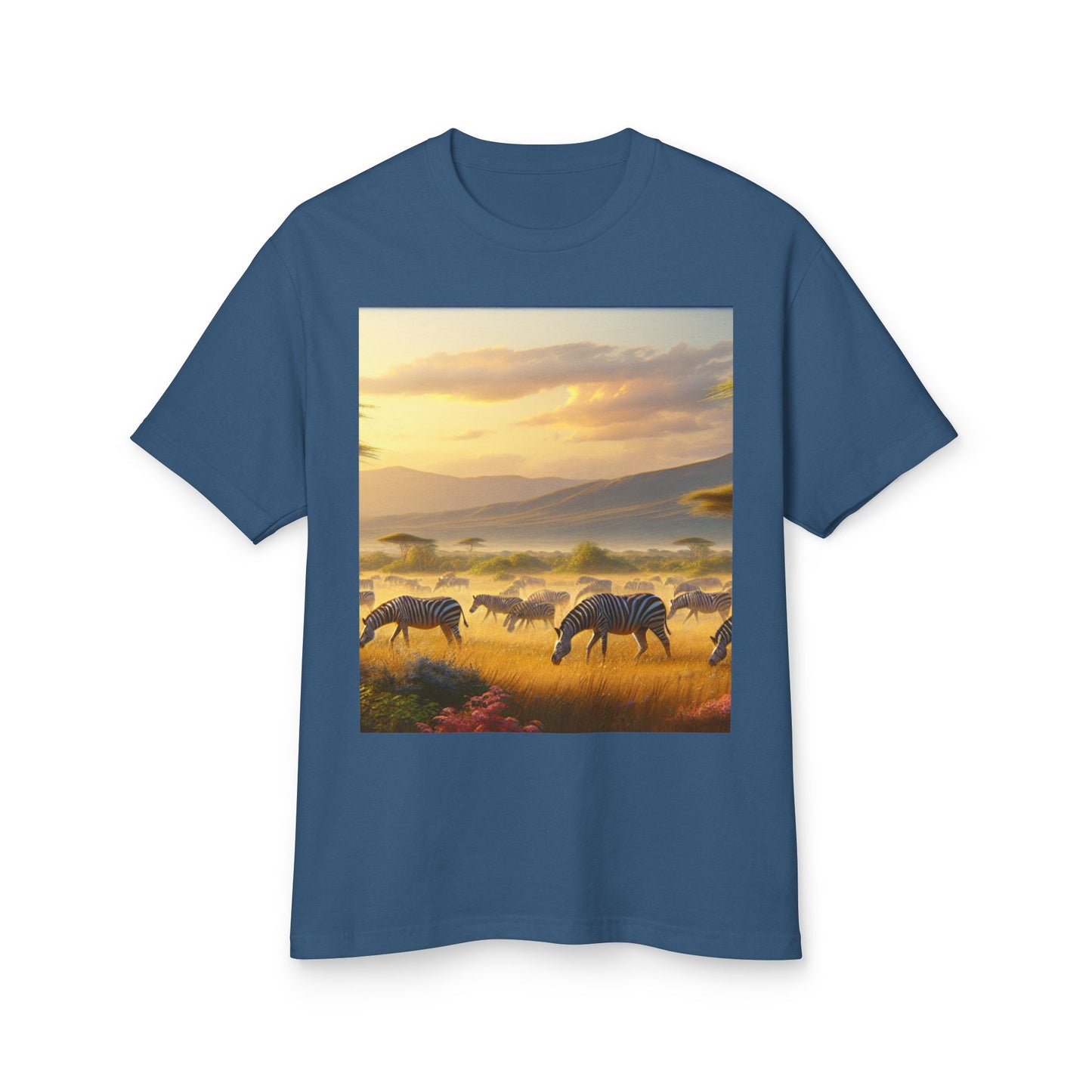 Zebras Heavyweight Tee - Unisex Garment-Dyed Shirt