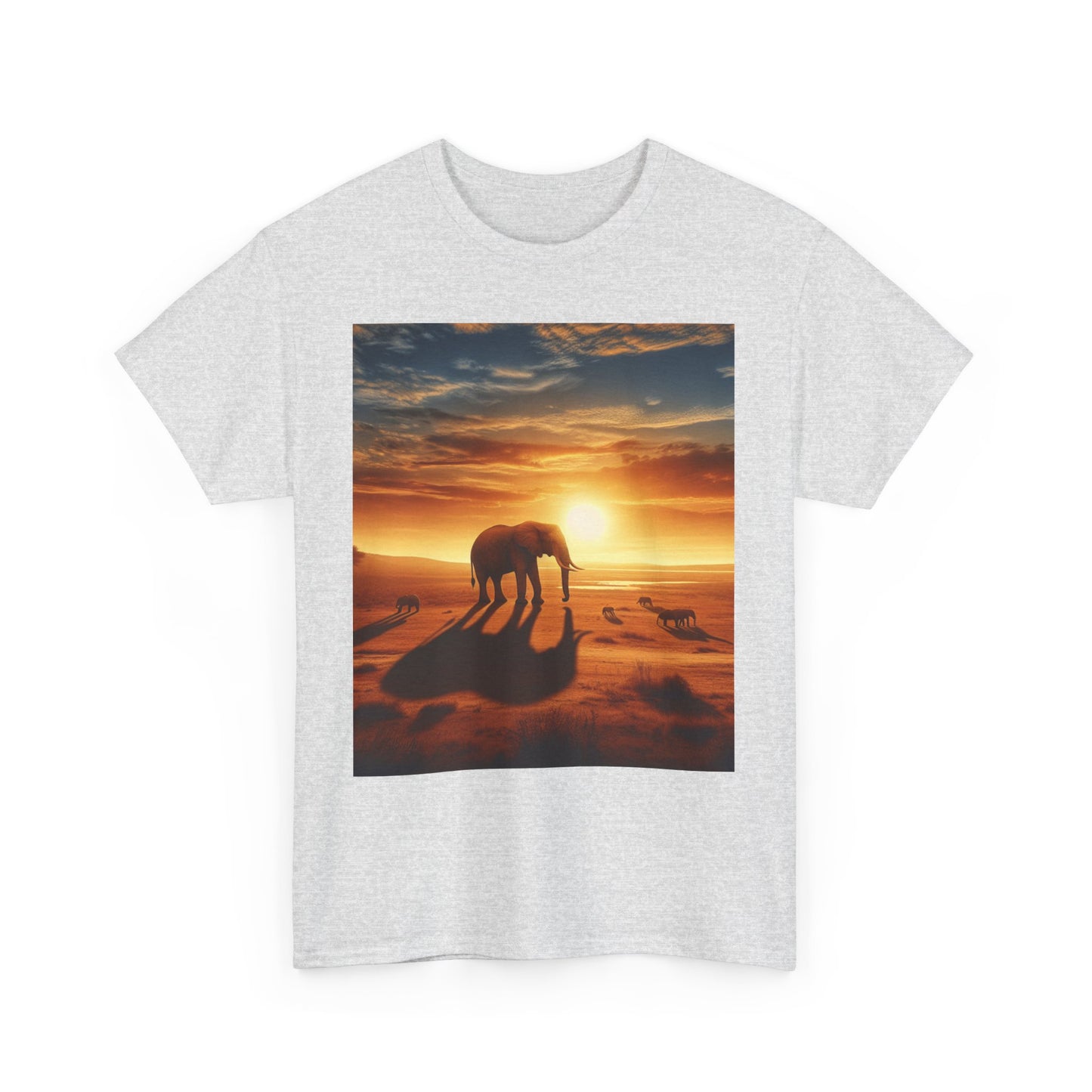 Elephants Women's Heavy Cotton Tee