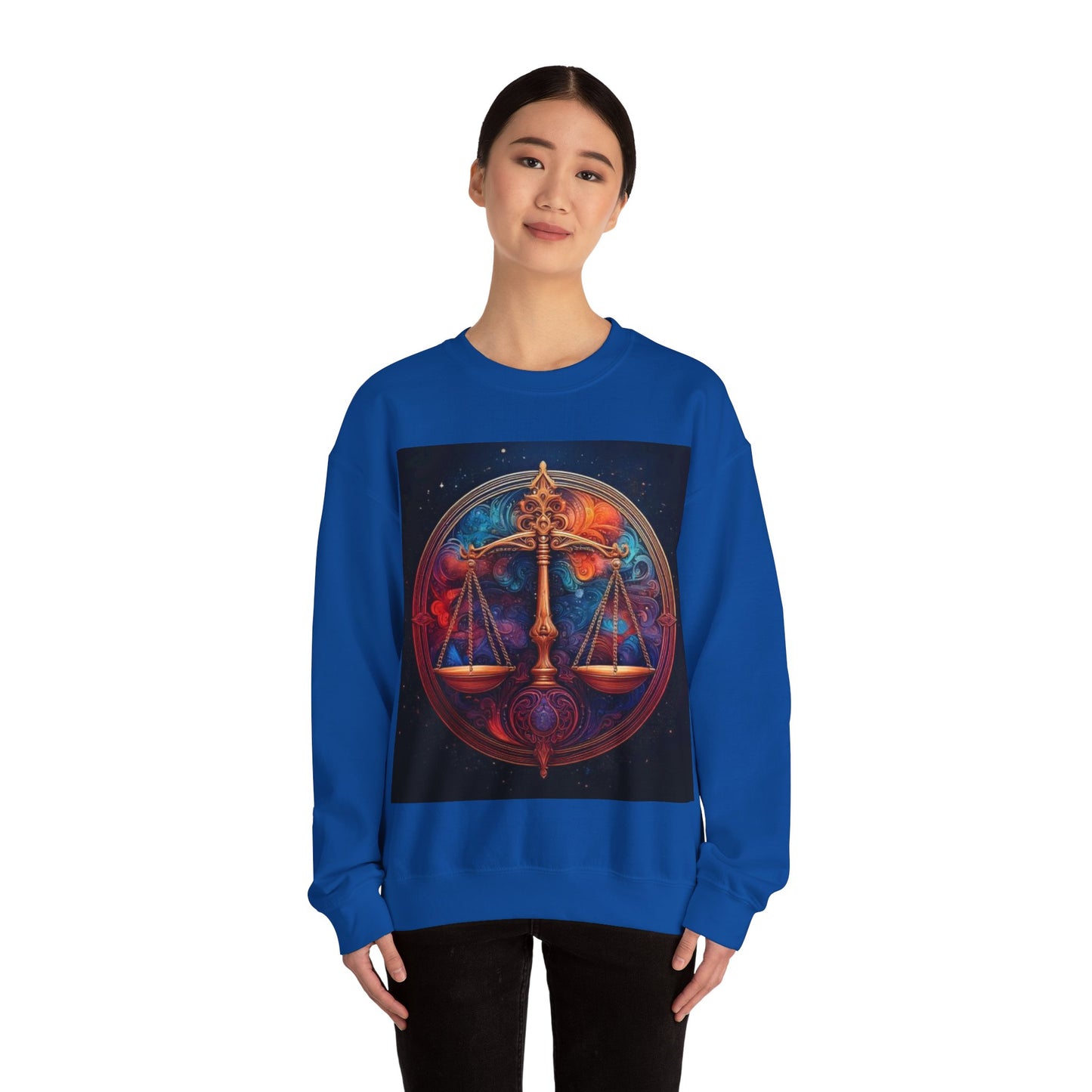 Libra Crewneck Sweatshirt | Zodiac Apparel, Unisex Sweatshirt