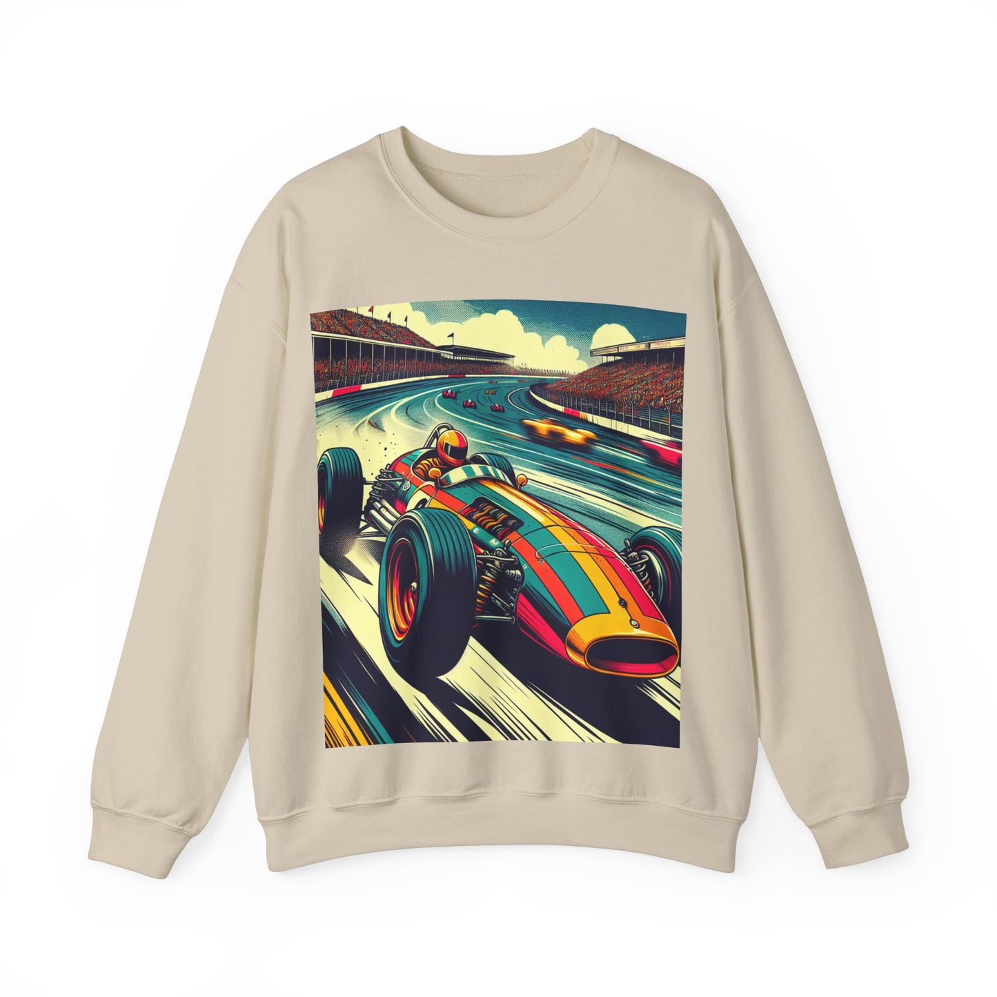 Race Car Crewneck Sweatshirt | Racing Apparel, Unisex Sweatshirt, F1 Gift, Motorsports Clothing, Car Enthusiasts Sweatshirt