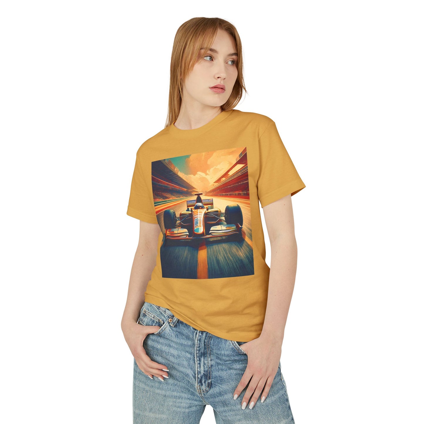 F1 Heavyweight Tee - Unisex Garment-Dyed Shirt
