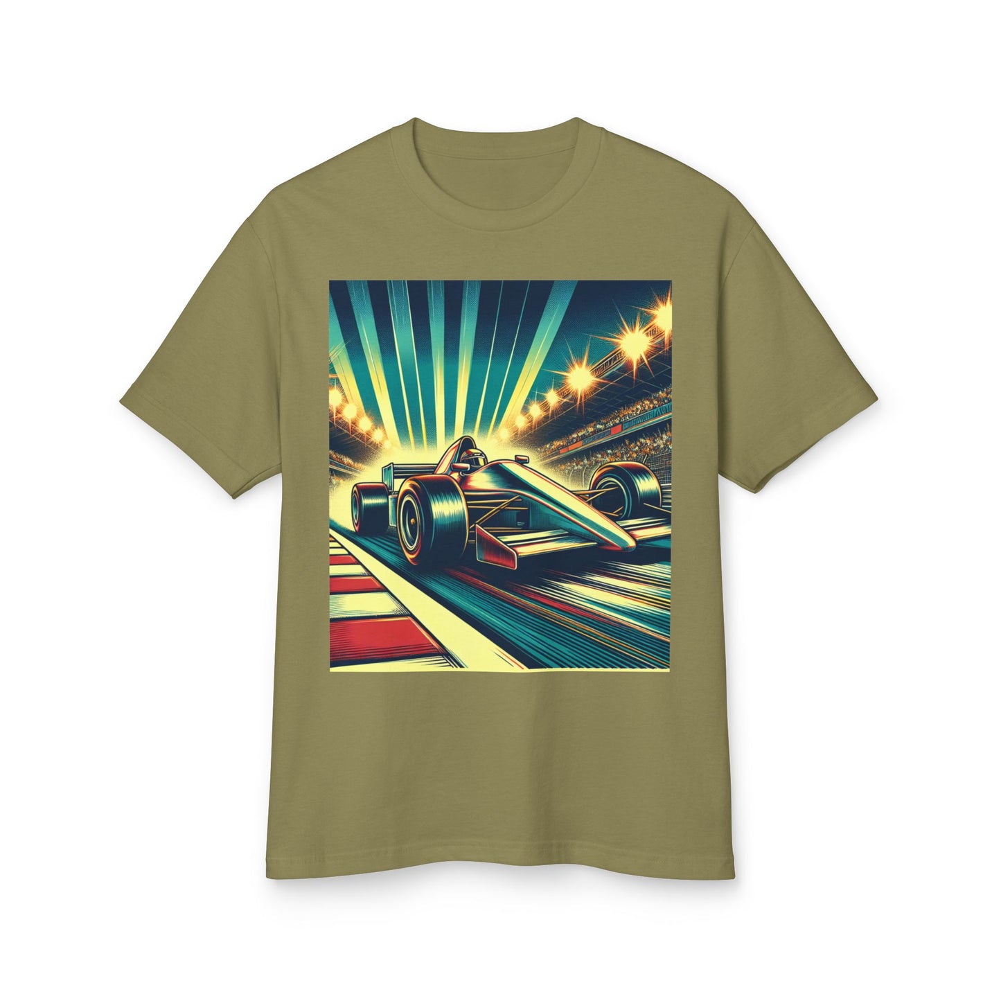 F1 Heavyweight Tee - Unisex Garment-Dyed Shirt