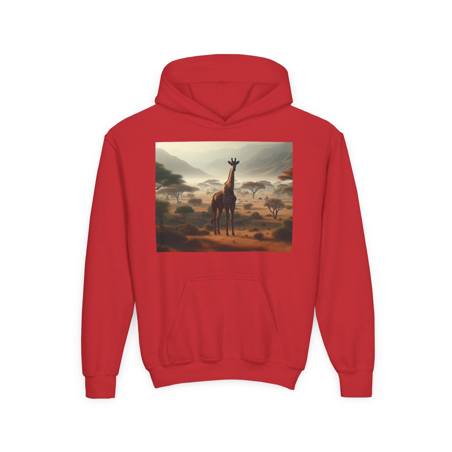 Giraffes Youth Hoodie - Heavy Blend Sweatshirt