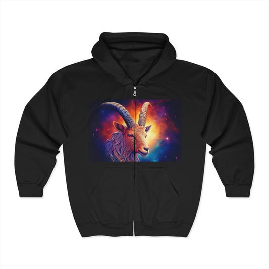 Capricorn Unisex Heavy Blend™ Full Zip Hooded Sweatshirt