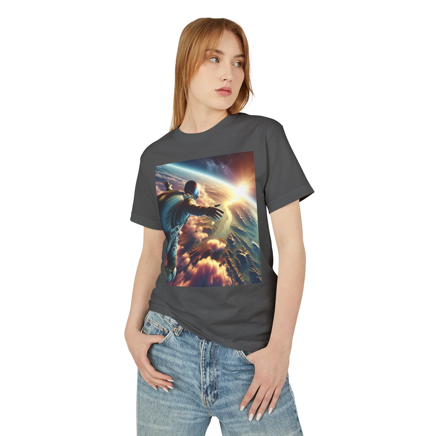 Skydiving Heavyweight Tee - Unisex Garment-Dyed Shirt