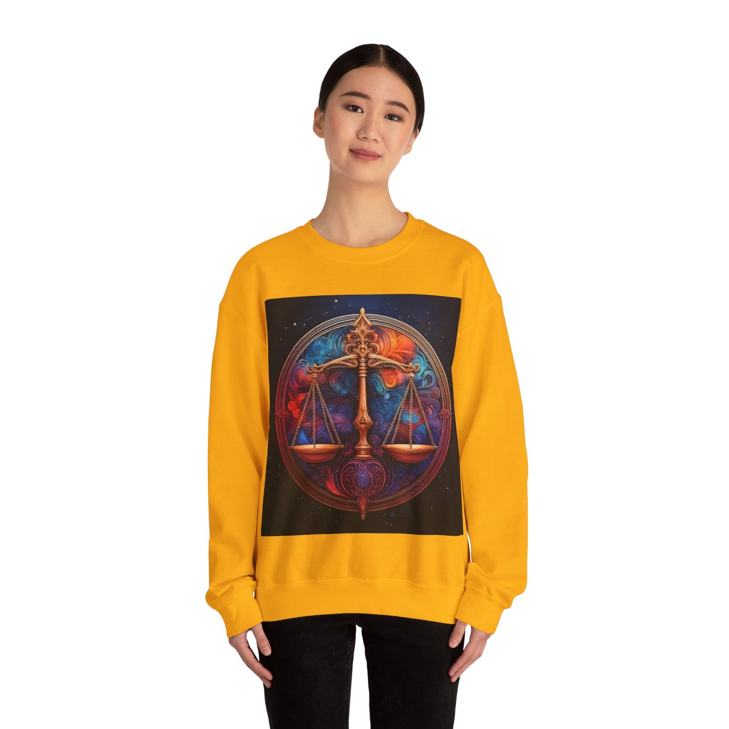 Libra Crewneck Sweatshirt | Zodiac Apparel, Unisex Sweatshirt