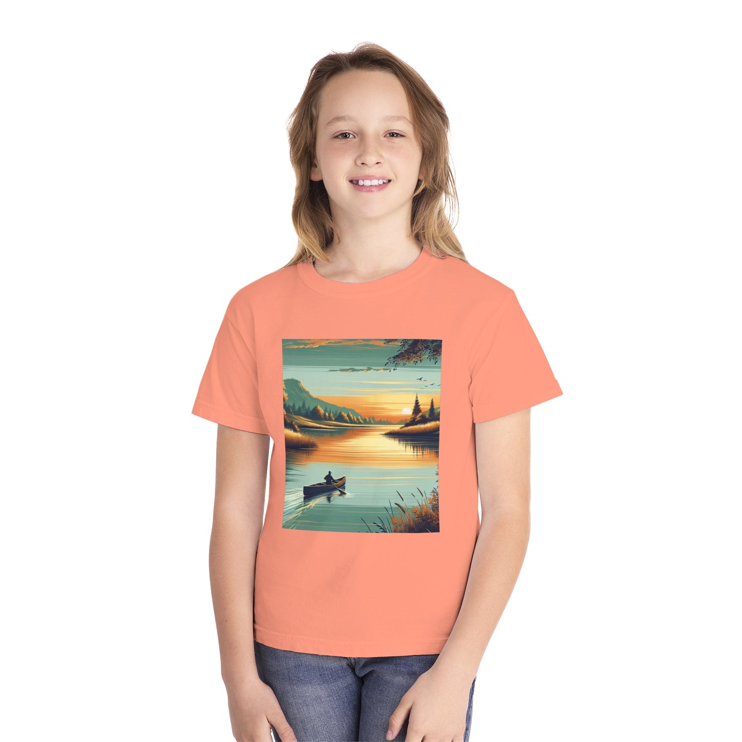 Canoeing Youth Midweight Tee