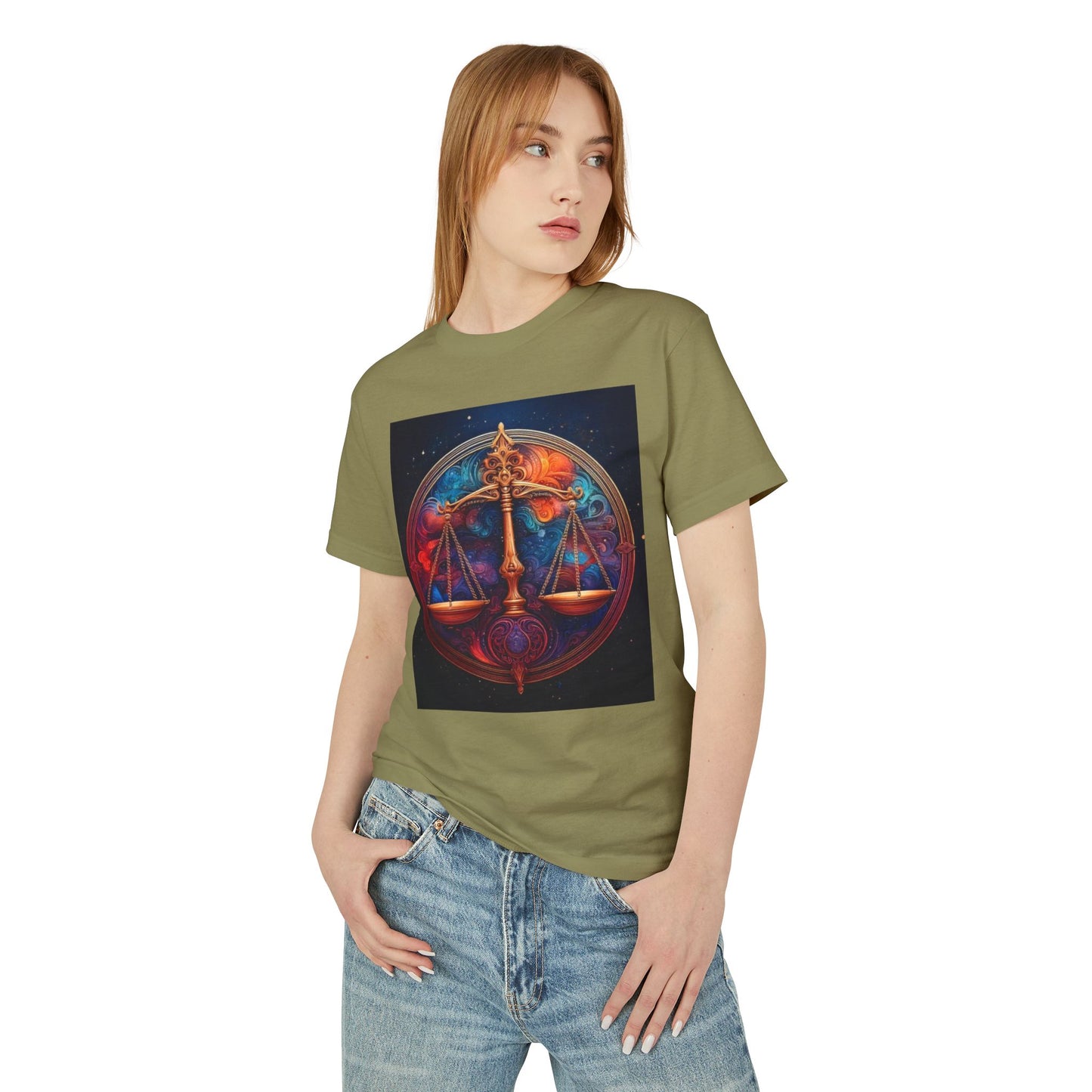 Libra Heavyweight Tee - Unisex Garment-Dyed Shirt