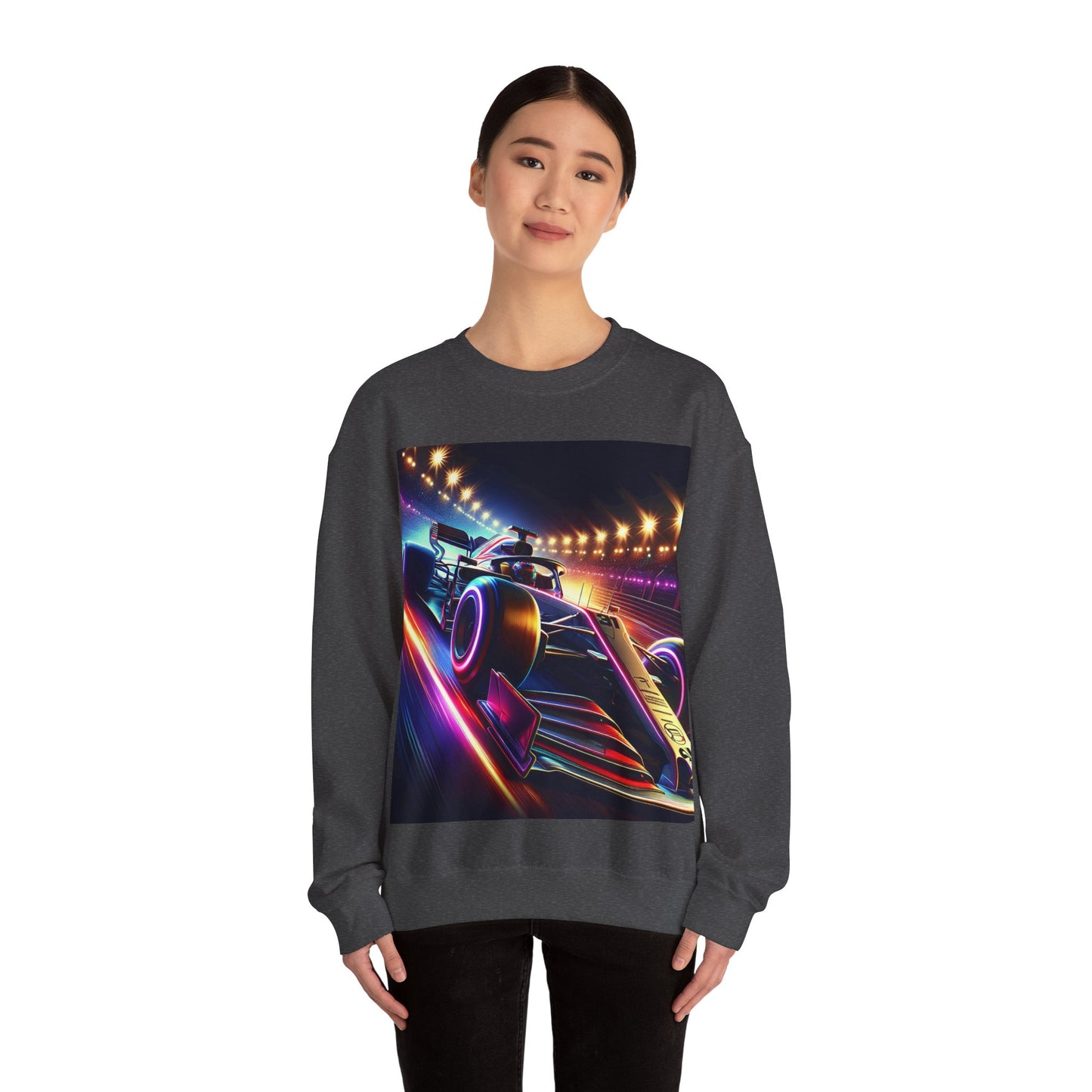 Race Car Crewneck Sweatshirt | Racing Apparel, Unisex Sweatshirt, F1 Gift, Motorsports Clothing, Car Enthusiasts Sweatshirt